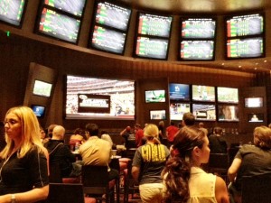 Aria Sports Book During College Football Kickoff Weekend