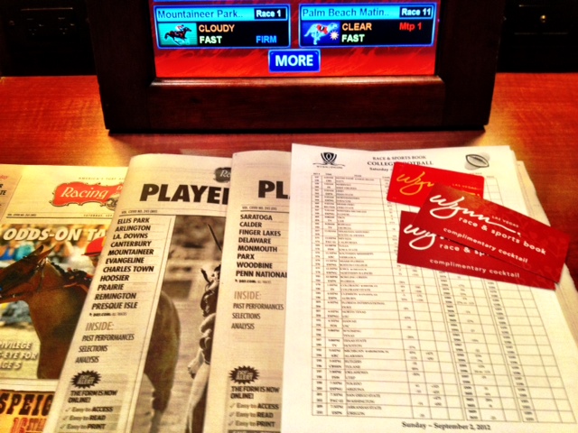 Wynn Sports Book at the Top of the List of Las Vegas Sports Books that Still Carry and Sometimes Comp Racing Forms