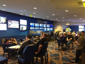 The new William Hill Sports Book at The Plaza