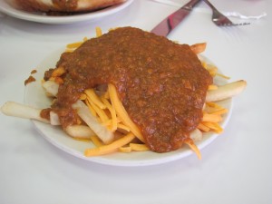 American Coney Chili Cheese Fries at The D