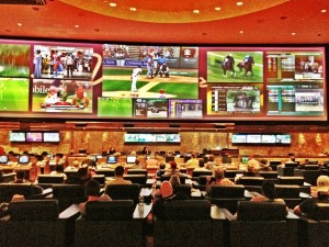 The Mirage Sports Book Upgraded HD Screens