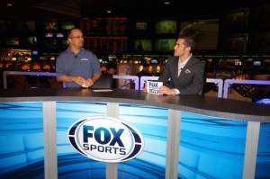 Fox Sports Coverage from the Super Book during Super Bowl Week