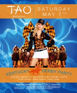 Past Kentucky Derby Party at Tao Beach at Encore 
