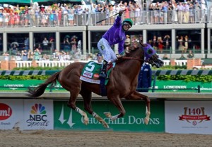California Chrome Rolled as the Favorite in the Kentucky Derby 