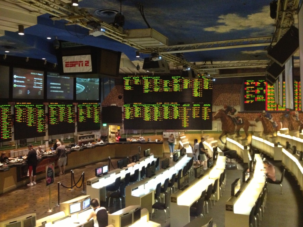 Bally's Sports Book - One of the Largest on the Vegas Strip