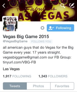 Twitter is a Great Resource for Super Bowl in Vegas Info