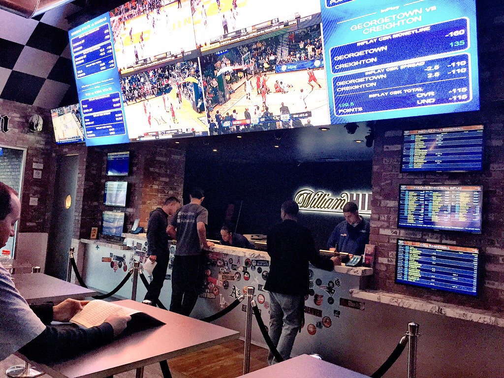 William Hill Sports Betting Counter at SLS