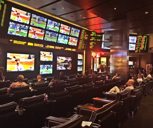 Planet Hollywood Sports Book Seating Area