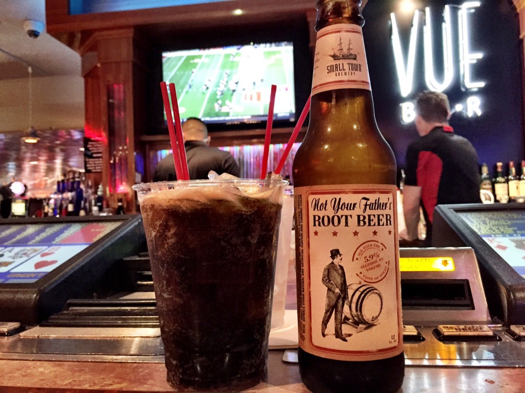 Not Your Father's Root Beer  Served at the Vue Bar at The D