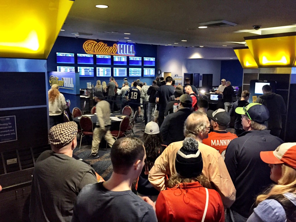 The WIlliam Hill Sports Book at Plaza