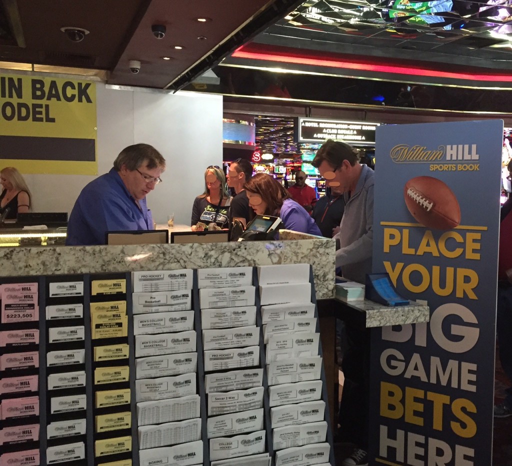 The New William Hill Sports Betting Counter at Casino Royale
