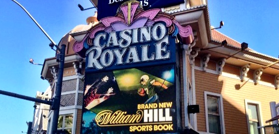 The new William Hill Sports Book at Casino Royale set to open before Super Bowl Sunday