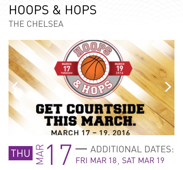 Hoops and Hops at the Cosmopolitan
